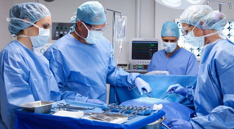 Control quirúrgico de hemorragias abdominales o traumáticas